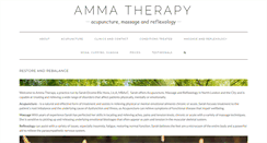 Desktop Screenshot of ammatherapy.co.uk