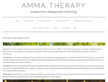 Tablet Screenshot of ammatherapy.co.uk